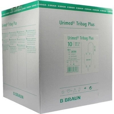 Urimed Tribag Plus Urin Beinbtl.800ml 60cm Unst. (PZN 05016017)