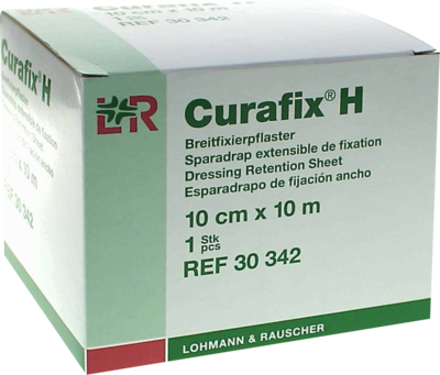 Curafix H Fixierpflaster 10cmx10m (PZN 07299657)