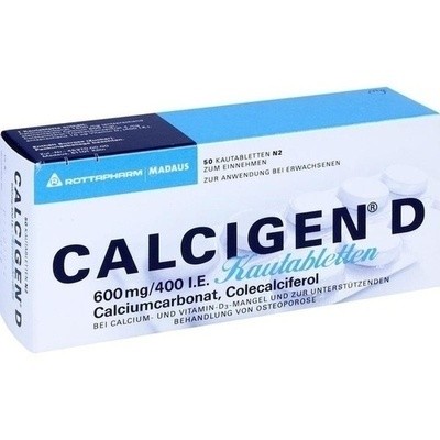 Calcigen D Kautabletten (PZN 00662155)