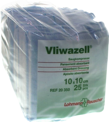 Vliwazell Kompressen 10x10cm Unsteril (PZN 02232708)
