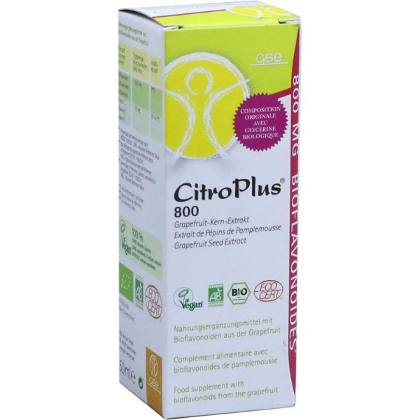 Citroplus 800 Bio Grapefruit Kern Extrakt (PZN 09004672)