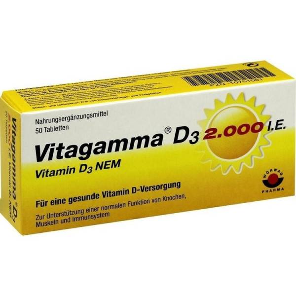 Vitagamma D3 2000 I.E. Nem (PZN 10751061)