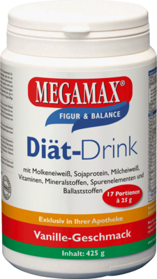 Megamax Diät Drink Vanille (PZN 07577702)