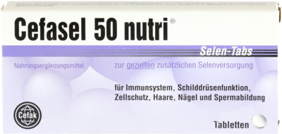 Cefasel 50 Nutri Selen Tabs (PZN 04522540)