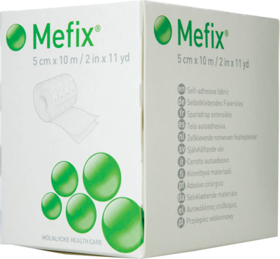 Mefix Fixiervlies 10 M X 5cm (PZN 03042803)