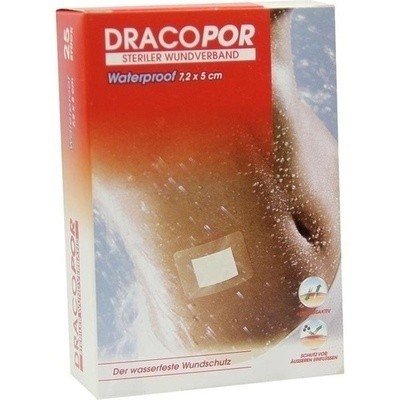 Dracopor Waterproof Wundverband Steril 5x7,2cm (PZN 00114092)