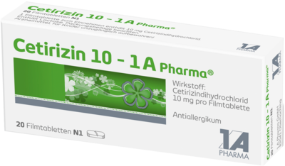 Cetirizin 10 1A Pharma (PZN 03823570)