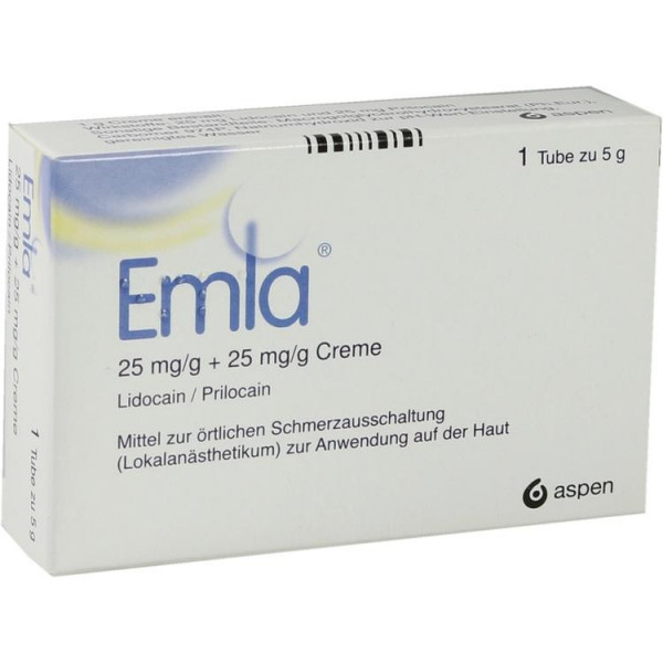 Emla 25 mg/g + 25 mg/g Creme + 2 TEGADERM PFL (PZN 13231250)