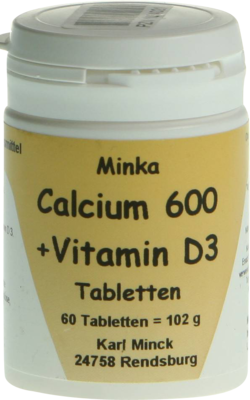 Calcium 600mg + D3 Tabl (PZN 01054021)