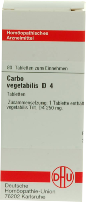 Carbo Vegetabilis D 4 (PZN 01763898)