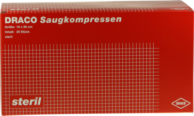 Saugkompressen Steril 10x20cm Draco (PZN 01687329)