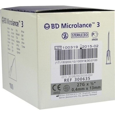 Bd Microlance 3 Sonderkan.27 g 1/2 0,4x13 Mm (PZN 01319169)