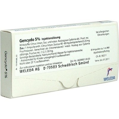 Gencydo 5% Amp. (PZN 01622778)