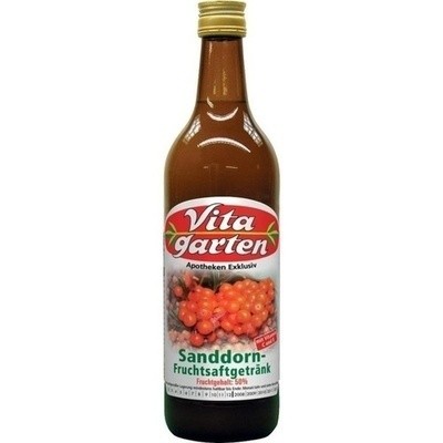 Vitagarten Sanddorn Fruchtsaft Getraenk (PZN 00750126)