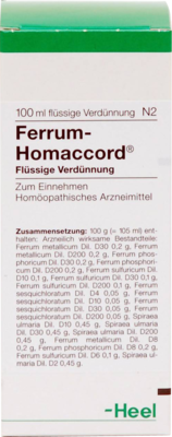 Ferrum Homaccord Tropfen (PZN 00379933)