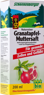 Granatapfel Muttersaft Schoenenberger Heilpfl.s. (PZN 03502831)
