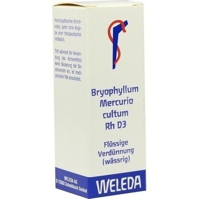 Bryophyllum Mercurio Cultum Rh D 3 Dil. (PZN 01630312)
