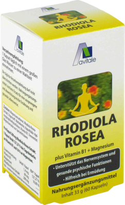 Rhodiola Rosea Kapseln 200 Mg (PZN 00459537)