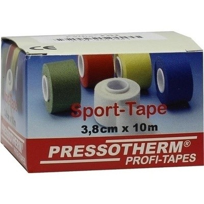 Pressotherm Sport-tape 3,8cmx10m Rot (PZN 02002351)