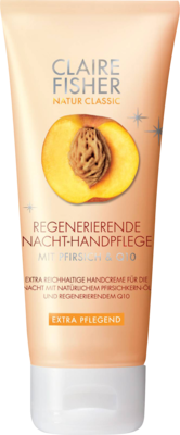 Claire Fisher Natur Classic Pfirsich Nacht-Handpflege, 60 ml (PZN 01697150)
