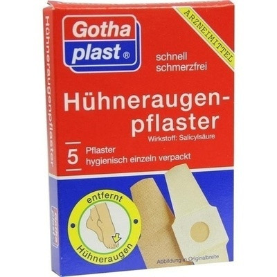 Gothaplast Cornmed Huehneraugenpflaster 2cmx6cm (PZN 06339722)