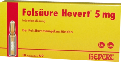 Folsaeure Hevert 5 Mg Amp. (PZN 04375435)