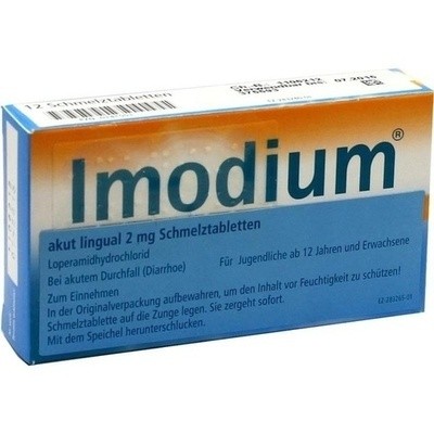 Imodium Akut Lingual Schmelztabletten (PZN 00141551)