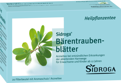 Sidroga Bärentraubenblättertee (PZN 01884691)