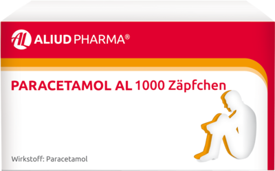 Paracetamol Al 1000 Suppositorien Zäpfchen (PZN 07511910)