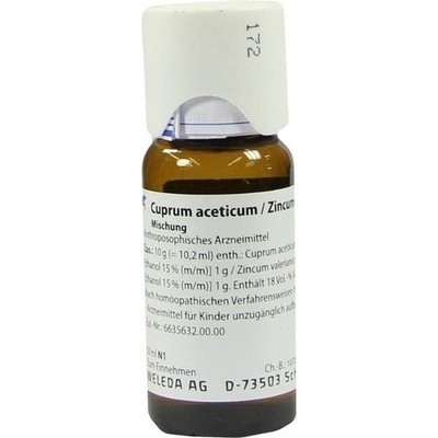 Cuprum Aceticum Zincum Valerianicum Dil. (PZN 01525437)