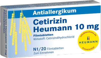 Cetirizin Heumann 10 Mg Filmtabl. (PZN 02075309)