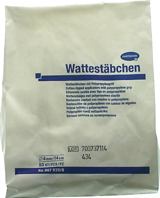 Peha Wattestaebchen 14cm Grosser Kopf (PZN 07275208)