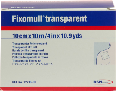 Fixomull Transparent 10mx10cm (PZN 03643201)