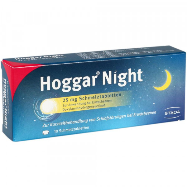 Hoggar® Night 25 mg Schmelztabletten (PZN 1414415)