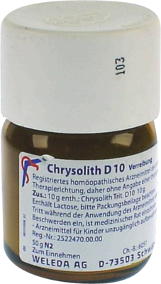 Chrysolith D10, 50 g (PZN 02592625)