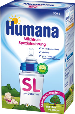 Humana Sl Pulver Milchfreie Spezialnahrung (PZN 04711413)