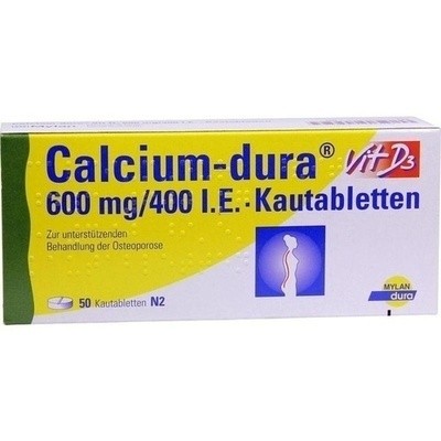 Calcium Dura Vit. D3 600 Mg Kau (PZN 01845739)