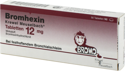 Bromhexin Krewel Meuselb.tabletten 12mg (PZN 02859442)