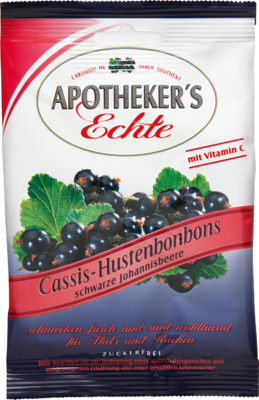 Apothekers Echte Cassis Hustenbonbons (PZN 00356665)