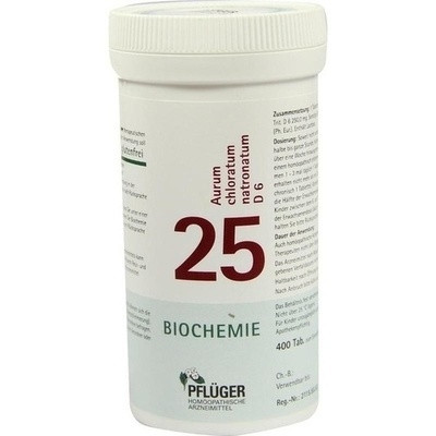 Biochemie Pflueger 25 Aurum Chlor.natr.D6 (PZN 05919245)