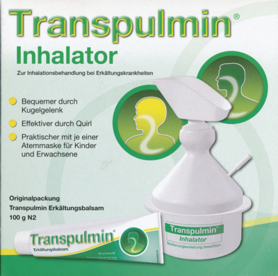 Transpulmin Erkaeltungsbalsam + Inhalator (PZN 00618467)