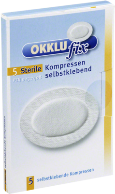 Okklufix Augenkompressen Selbstklebend Steril (PZN 00232408)