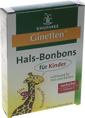 Ginetten Kinder Halsbonbon (PZN 01410645)