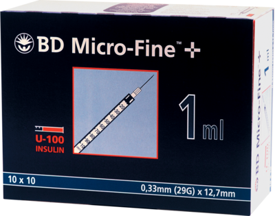 BD Micro-Fine + U-100 Ins.spr. 12,7mm (PZN 04400162)