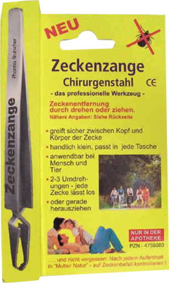 Zeckenzange Chirurgenstahl (PZN 04759880)