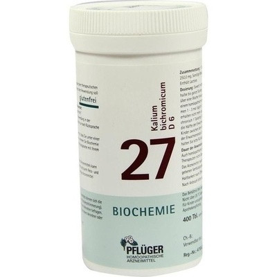 Biochemie Pflueger 27 Kalium Bichromic.D6 (PZN 05919268)