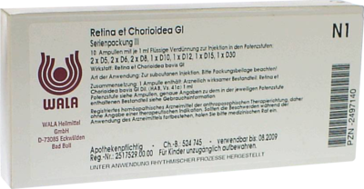 Retina Et Chorioidea Gl Serienpackung 3 (PZN 02497140)