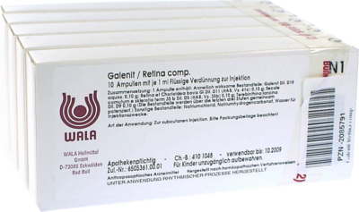 GALENIT/RETINA COMP, 50X1 ml (PZN 02085791)