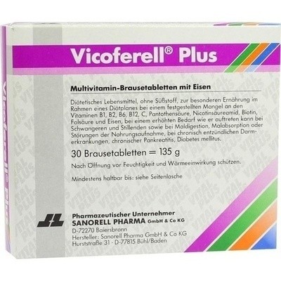 Vicoferell Plus Brause (PZN 02527237)