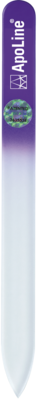 Apoline Nagelfeile Glas 9 cm lila (PZN 10055396)